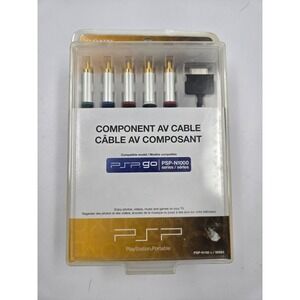 Sony PSP Go Component AV Cable PSP-N1000 Series Gold Plated Official